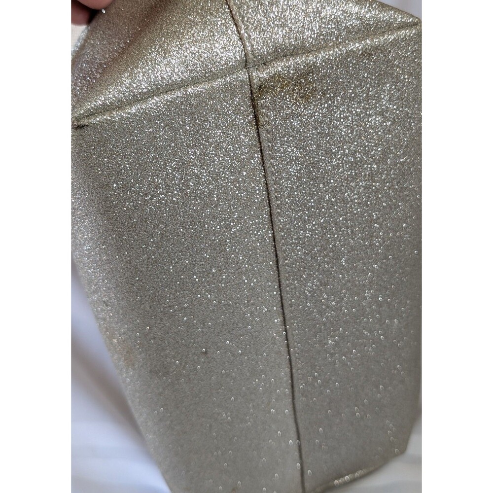 Kate Spade Disney Fairytale Fashionable Canvas Tote Bag Silver Glitter Black - Picture 13 of 16